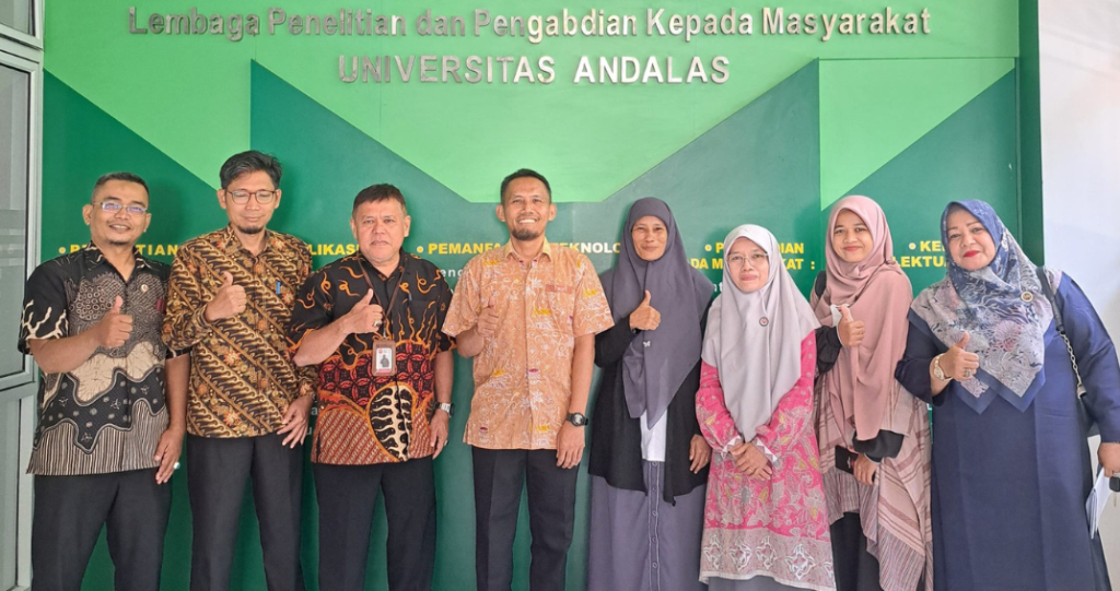 Kunjungan MOST UNESCO BRIN ke LPPM UNAND Dukung Workshop Literasi Kebencanaan