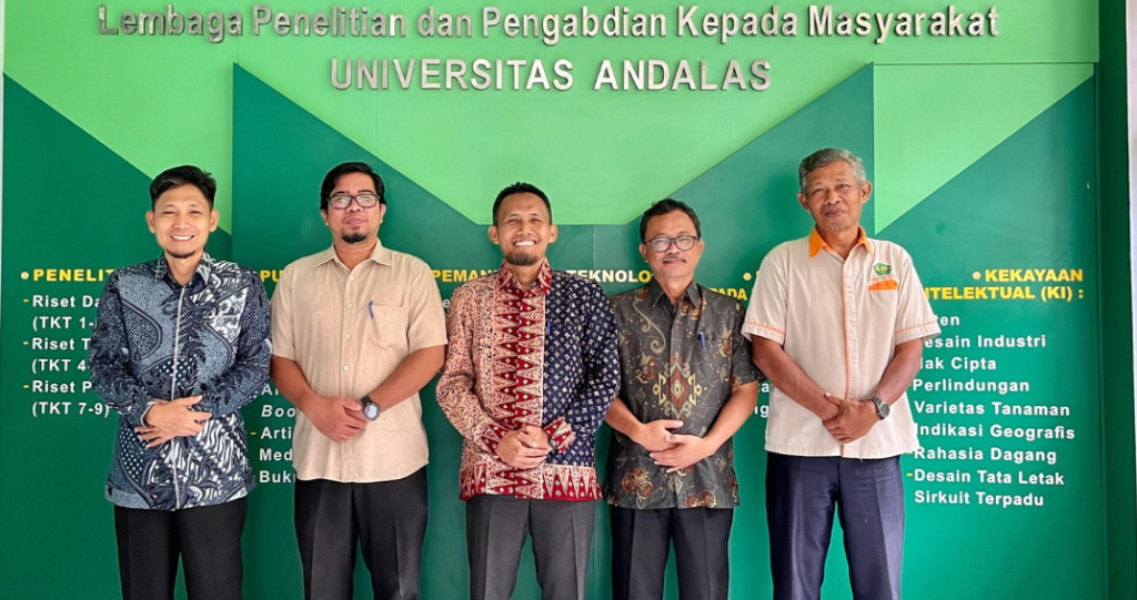 LPPM Universitas Bung Hatta Lakukan Benchmarking ke LPPM Universitas Andalas