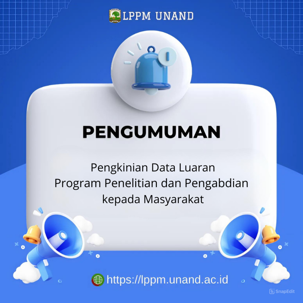 Pengkinian Data Luaran Program Penelitian dan Pengabdian kepada Masyarakat