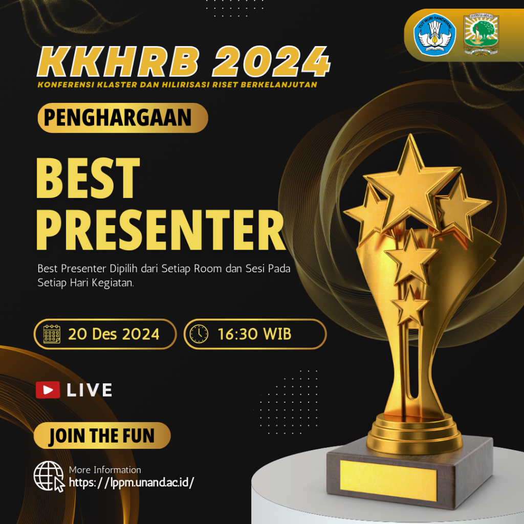 Penghargaan Best Presenter KKHRB 2024