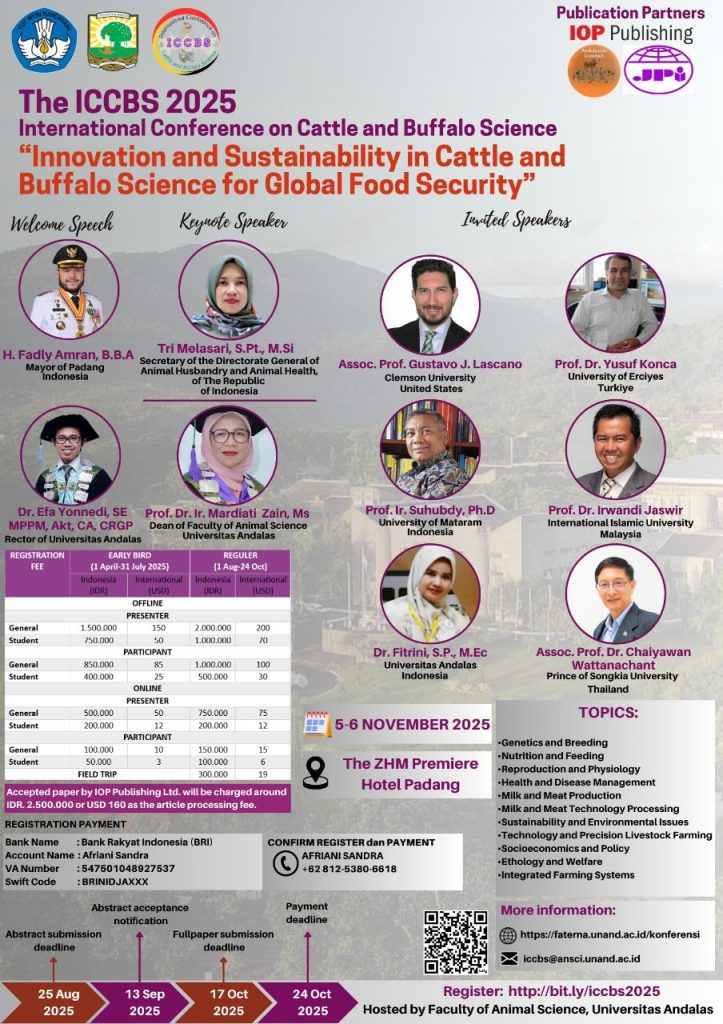 International Conference on Cattle and Buffalo Science