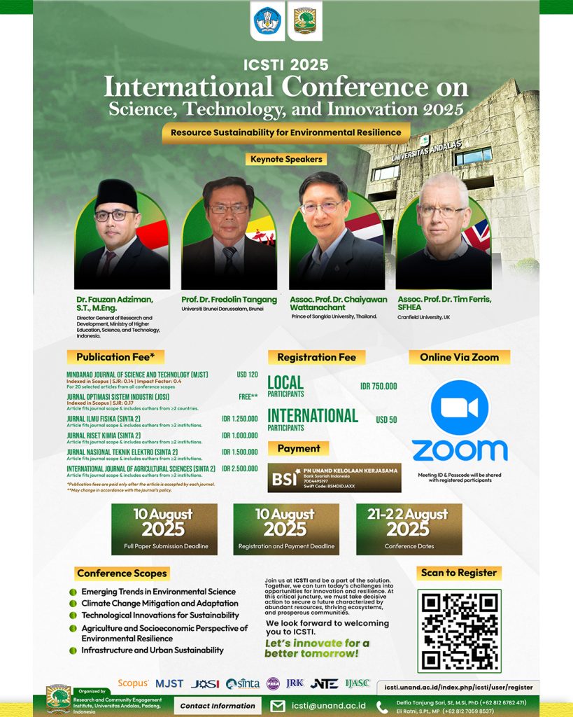 CALL FOR PAPERS – ICSTI 2025