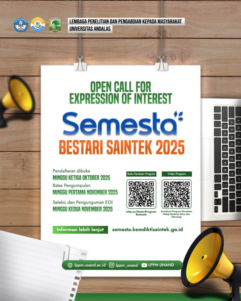 Pembukaan Pendaftaran Expression of Interest (EOI) — Program Bestari Saintek 2025
