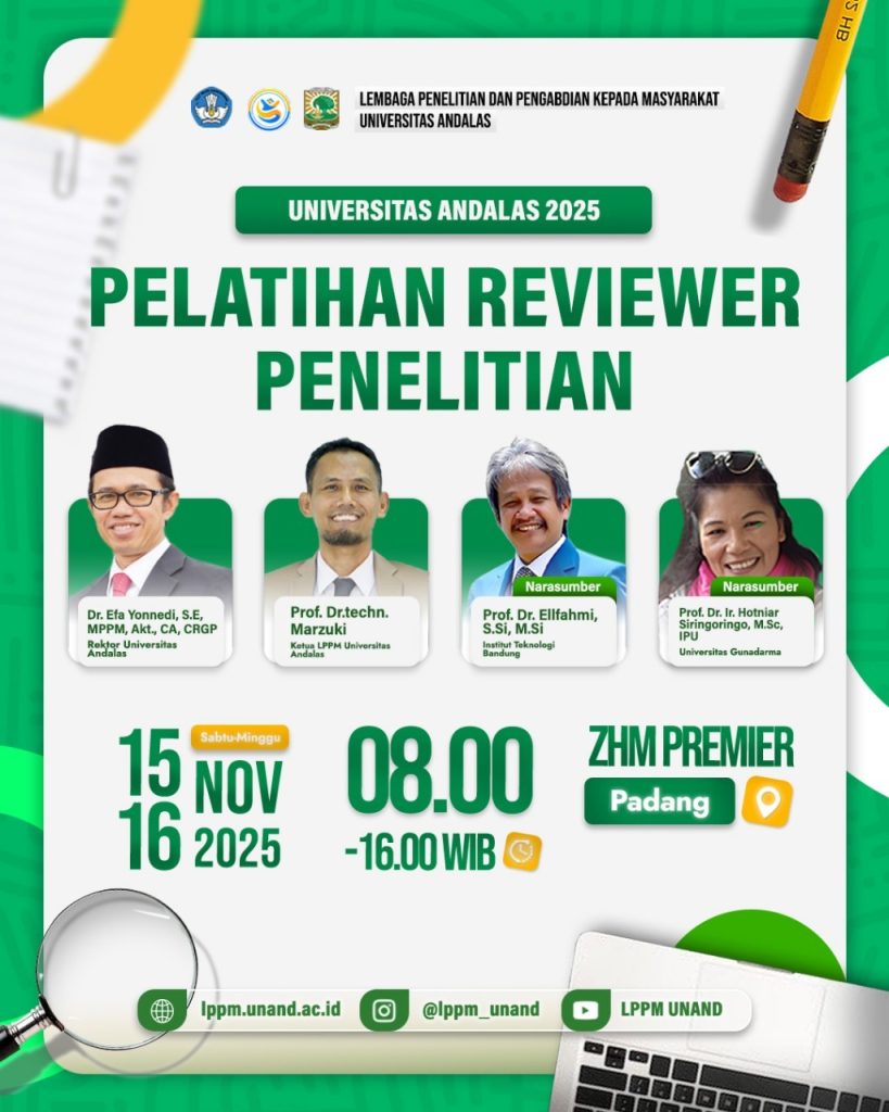 Pelatihan Reviewer Penelitian Tahun 2025
