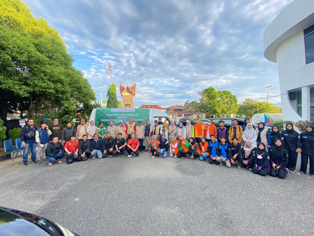 Tim Tanggap Bencana Universitas Andalas Diterjunkan ke Palembayan, Agam