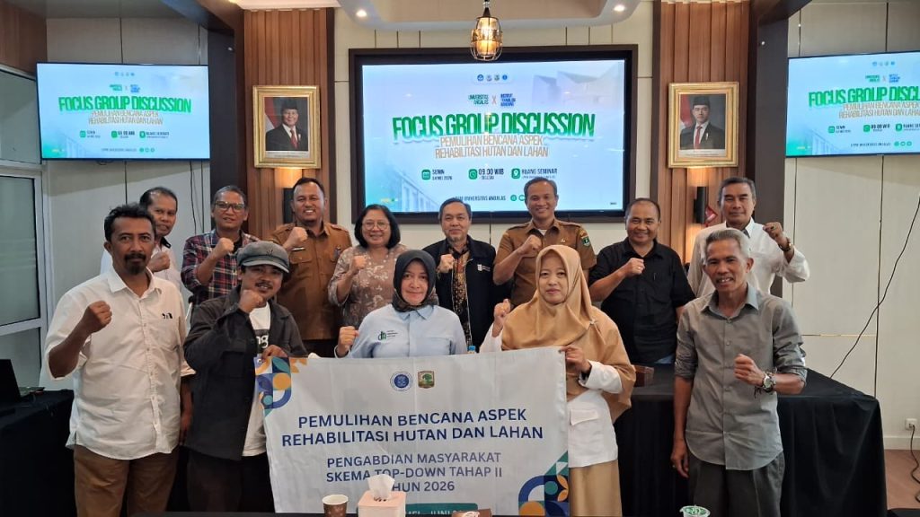 Unand dan ITB Susun Program Pemulihan Pascagalodo di Kuranji, Fokus pada DAS dan Mitigasi Bencana